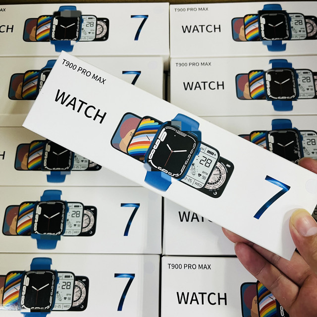 T900 Pro for Smartwatch Dual-Button Rotary Control HD Display Customizable Watch Faces Heart Rate Monitor Pedometer Fitness