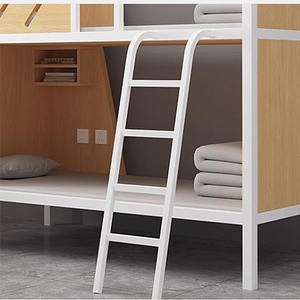 Прочная Современная Металлическая стальная двухъярусная кровать для общежития Капсулы двухъярусная кровать с гардеробом для общежитий двуспальные кровати спальные капсулы - Product Image 6