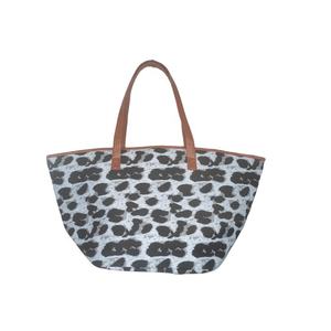 Hibiscus กระเป๋าสะพายไหล่ของผู้หญิง,กระเป๋าโท้ทหนังเทรนด์แฟชั่นพิมพ์ลายดอกโพลีนีเซีย<span class=keywords><strong>ใหม่</strong></span>ปี<span class=keywords><strong>2021</strong></span> - Product Image 6