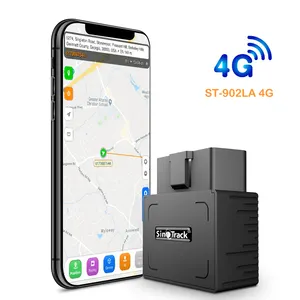 SinoTrack-localizador GPS OBD2 4G, ST-902LA, 4G, OBD, GPS, GSM, GPRA, dispositivo de seguimiento para el Sudeste asiático y Europa