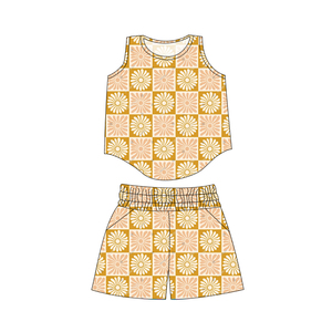 Set Estivo <span class=keywords><strong>per</strong></span> Bambini con Canottiera e Pantaloncini in Morbido Tessuto di Bambù, Abbigliamento <span class=keywords><strong>per</strong></span> Bambini Piccoli - Product Image 4
