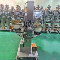 Entièrement automatique 4 parties Snap Botton Jeans métal bouton fixation Rivet main presse Machine mâle femelle