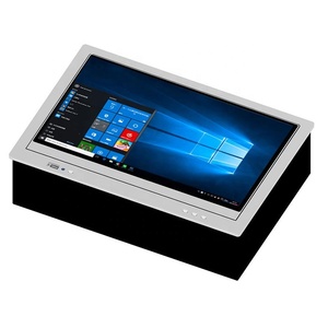 Hiện đại hiệu quả chi phí HD 15.6inch màn hình siêu mỏng cơ giới lật lên bàn Màn hình LCD nâng cho văn phòng phòng hội nghị bàn - Product Image 3