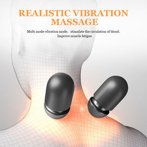 Nouveau masseur ergonomique pour la relaxation et la décompression du cou, oreiller de massage vibrant chauffant électrique OEM - Product Image 4