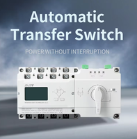 EAST PC-Class Commutateur de transfert automatique triphasé industriel ATS ES3-125C/4P 4 pôles 125A AC400V Affichage LCD 120kA