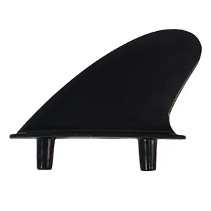 Yumuşak üst plastik Surfboard yüzgeçleri yumuşak 4.5in Softboard Fin yumuşak tahta