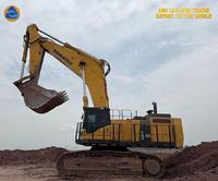 Excavatrice minière Komatsu PC1250LC d'occasion, 124 tonnes, certifiée qualité minière, modèle 2018-2024, pelle sur chenilles lourde, meilleur prix