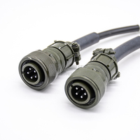 Connecteur de câble à 5 voies MS3106A14S-5P, connecteur circulaire industriel, spécifications MIL