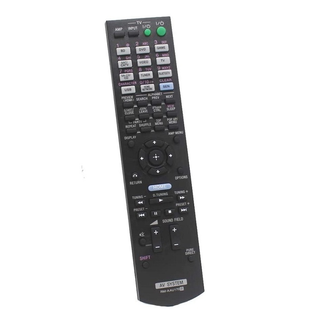 RM-AAU170 Replace Remote Control Work for Sony 7.2 Channel AV Receiver STR-DN840 STRDN840