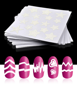 Nouveaux autocollants de sourire de manucure de Style français de vente chaude 3 en 1 24 styles mélangés avec le support adhésif fort pour la <span class=keywords><strong>d</strong></span>écoration <span class=keywords><strong>d</strong></span>'<span class=keywords><strong>ongle</strong></span> - Product Image 1