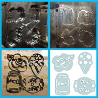 Moule à biscuits en plastique Sweet Sugarbelle Celebrate Fondant Biscuit Fondant Dough Cookie Cutter pour glaçage royal