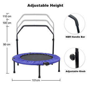 Fabricación <span class=keywords><strong>profesional</strong></span> Venta directa Niños Interior Hogar Fitness Uso <span class=keywords><strong>Mini</strong></span> Trampolín - Product Image 5