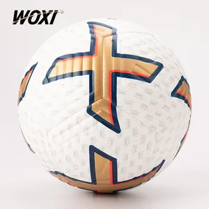 Bola de futebol PU tamanho 4 5 para treinamento de bolas de futebol com logotipo personalizado grátis de alta qualidade