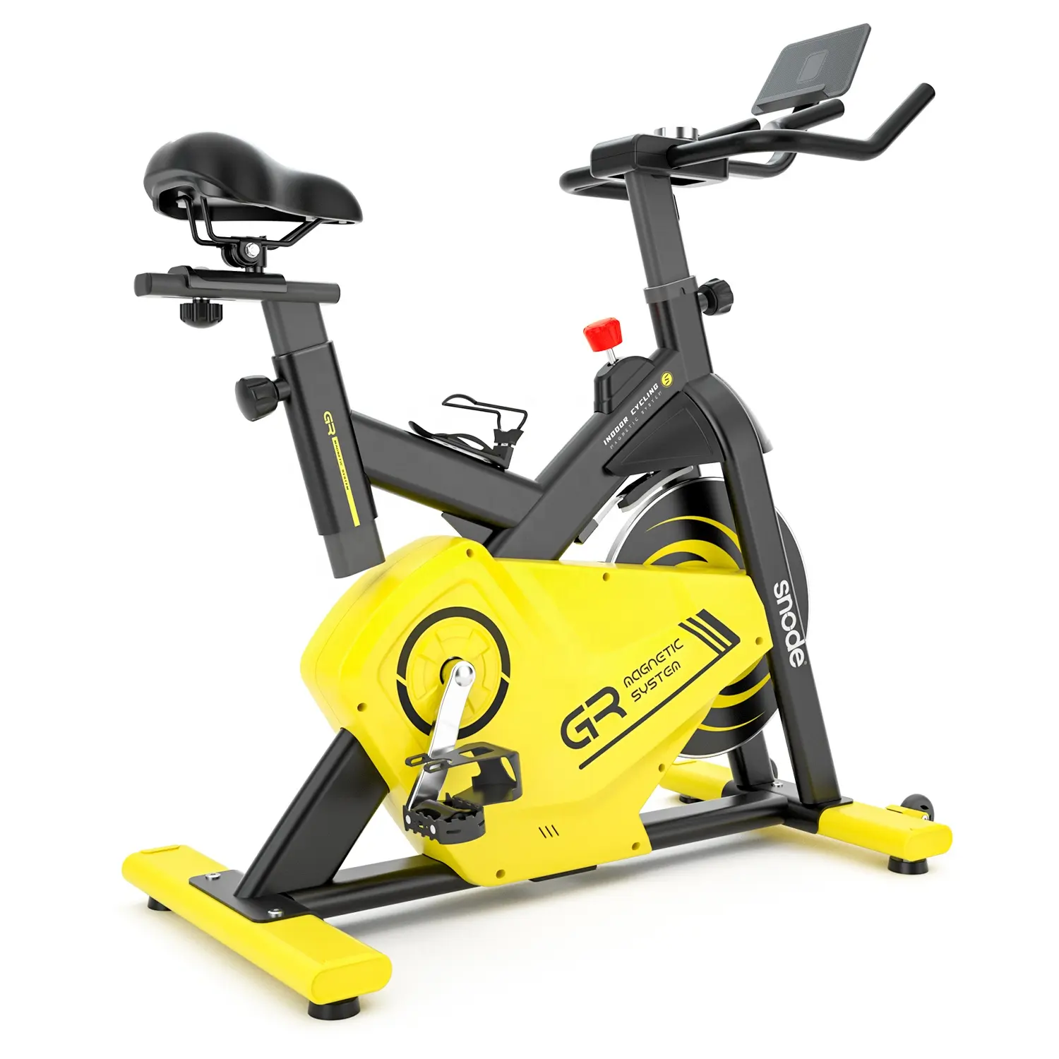 Advanced Fitness Bike 15kg Schwungrad schweres Fahrrad Heimtrainer Fitness Spinning Bikes mit Bluetooth