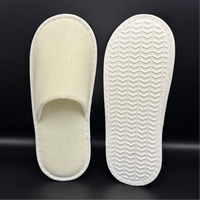 Pantoufles de douche jetables biodégradables à bout fermé pour femmes, prix abordable, pour hôtels et salles de bain