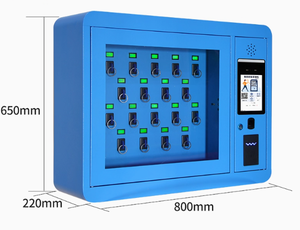 Rfid Mặt Nhận Biết Thông Minh <span class=keywords><strong>Key</strong></span> Tủ Khóa Treo Tường Kim Loại Thép <span class=keywords><strong>Key</strong></span> Hệ Thống Quản Lý Cho Thuê Xe Cơ Quan Và Công Ty - Product Image 2