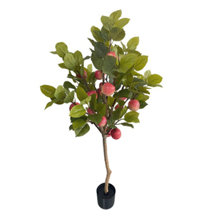 1,7 m Fruta artificial Precio Manzano con manzana roja para la venta al por mayor Venta Tipo de manzana realista Vivero de árboles frutales - Product Image 3