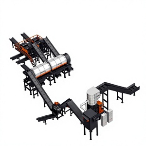 Industrial Aluminum Window Profile Recycling Equipment Shredder Separator Crusher Machine for <b>Waste</b> Metal Plastic Sorting Line - Product Image 1