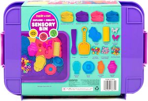 Explore + Create Unicorn Sensory <span class=keywords><strong>Bin</strong></span>-Contenedores sensoriales para niños pequeños-Juguetes sensoriales táctiles todo en uno-Aprender a través de juguetes de juego - Product Image 6