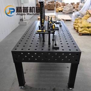 Tavolo di saldatura 3D vendita calda 2400x1200x200mm grande tavolo di saldatura di dimensioni lavorative - Product Image 5