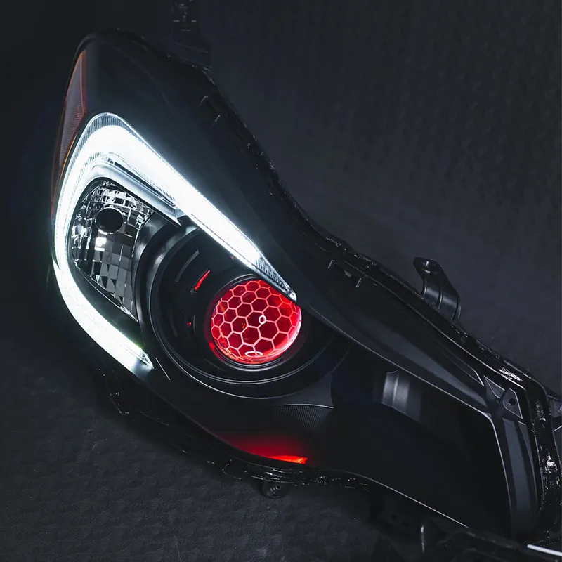 For Subaru Crosstrek 2013-2017 Impreza 12-16 LED Headlights Demon eyes Devil