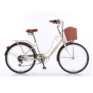 Vente d'usine vélo pour femmes de haute qualité vélo <span class=keywords><strong>26</strong></span> <span class=keywords><strong>pouces</strong></span> vélo 7 vitesses vélo de ville pour dame vélo urbain - Product Image 6