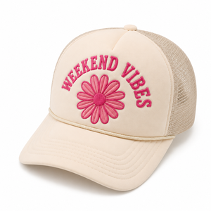 Custom Trucker High Quality Gorras 5 Panel Snapback <b>Hat</b> Cotton Two Tone Trucker Cap With Custom Embroidery Logo - Product Image 2