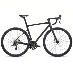 Bicicletta da Città Economica 700C con Pneumatici Larghi, Forcella in Fibra di Carbonio, Freni a Disco Idraulici Completi, Cambio SHIMANO a 24 Velocità, Leggera e Antiscivolo - Product Image 1
