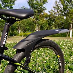 Ensemble de garde-boue de 26 pouces pour <span class=keywords><strong>BMX</strong></span> et vélo, bras de fourche avant et arrière, ailes inclinées en noir pour VTT DH FS XC, matériau en caoutchouc durable - Product Image 6