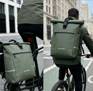 <span class=keywords><strong>Mochila</strong></span> de Transporte Impermeable de Alta Calidad <span class=keywords><strong>para</strong></span> Bicicleta, Bolsa de Transporte Trasera <span class=keywords><strong>para</strong></span> Bicicleta - Product Image 6