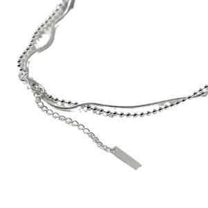 Collar de Plata de Ley S925 con Gato Blanco de Moda y Perla Irregular, Accesorio de Cuello Dulce y Personalizado, Y01098 - Product Image 5