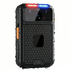 Caméra corporelle 4G avec <span class=keywords><strong>vidéo</strong></span> en direct 2K, audio bidirectionnel et GPS, streaming stable, compression H.265, étanche IP67 pour utilisation en extérieur - Product Image 1