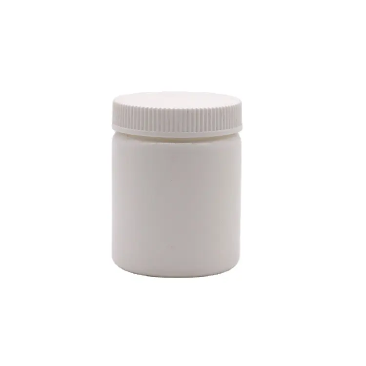 100mL HDPE Plastic Bottle Jar Customized Color/Print/Logo Small Capacity Wide Mouth Storage Containers With Lids