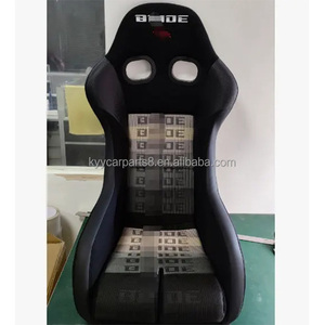 Siège Recaro en velours noir modifié MRK, pièces de siège de voiture JDM pour siège de course <span class=keywords><strong>Sparco</strong></span> en carbone - Product Image 4