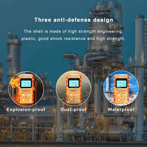 4 в 1 портативный газовый детектор H2s Co O2 EX сероводород H2S портативный газоанализатор кислородный концентратор анализатор - Product Image 5