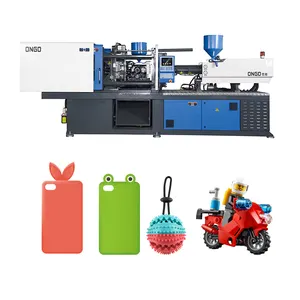 ONGO 140 Ton silicone Phone Case Cover injection molding plastics toy small injection molding machine