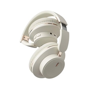 OEM Custom Logo Cream White <strong>Rose</strong> <strong>Gold</strong> Over-Ear <strong>Wireless</strong> <strong>Headphones</strong> Foldable Stereo Bass Headset for Men and Women - Product Image 3