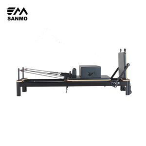Máquina <span class=keywords><strong>Reformer</strong></span> de Pilates de Metal en Aleación de Aluminio para Ejercicios de Core y Fitness en el Gimnasio o el Hogar Hecha en China - Product Image 5
