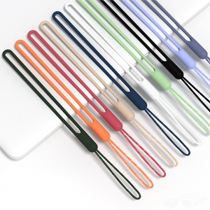 Chất lượng cao điện thoại vòng dây đeo cổ tay cao su Silicone Wristlet ngắn Lanyard cho trường hợp điện thoại, đĩa USB, cốc nước và những người khác - Product Image 1