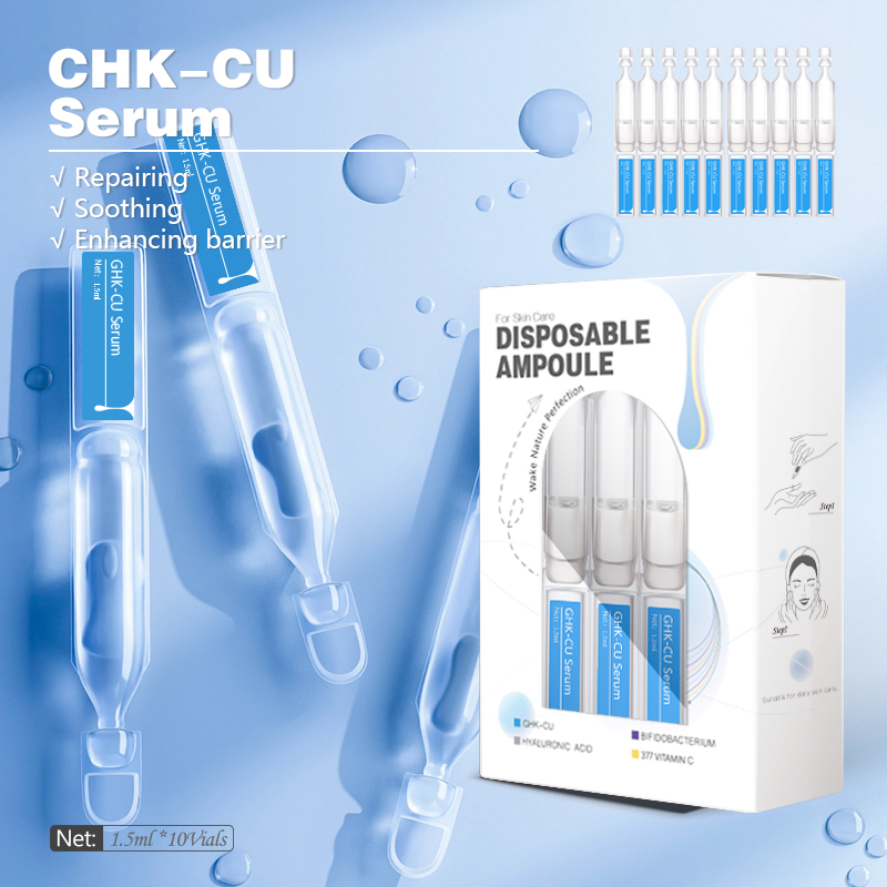 Blue Copper Peptide Serum - Repairing & Firming Benefits