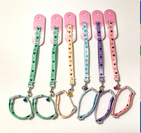 Ensemble laisse et collier pour chien tendance, laisse de promenade souple pour chiens de petite et moyenne taille
