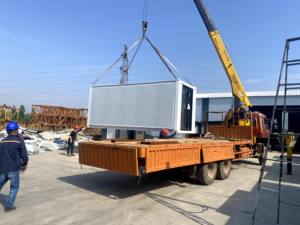 SNAIL 40 pies Canadá resistente al viento plegable expandible casa contenedor <span class=keywords><strong>cabañas</strong></span> casas prefabricadas <span class=keywords><strong>cabañas</strong></span> Casa de construcción - Product Image 6