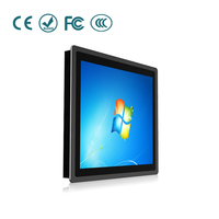 PC con Pantalla Táctil Capacitiva Impermeable IP65 Todo en Uno, Panel PC Industrial, Computadora Industrial con Pantalla Táctil