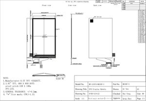 Display E Ink Retrato de <span class=keywords><strong>3</strong></span>,97 Polegadas Atualização Rápida de Exibição 4 Polegadas Resolução 480x800 Baixo Consumo de Energia Display Epaper SPI - Product Image 5