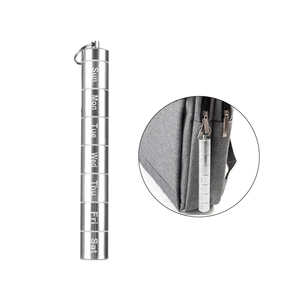 Promotion Metal Pill Organizer New Round Pocket Travel Aluminum Pill Box with Keychain