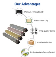 Cartouche de toner compatible Ricoh Pro C7200/C7210 avec puce intelligente la plus récente et poudre de toner importée