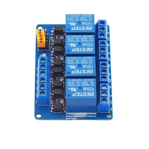 Mô-đun rơle điện từ 4 chiều với cách ly optocoupler kép Tương thích kích hoạt mức cao/thấp hỗ trợ 3V 5V 12V 24V - Product Image 4