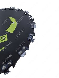 20 Teeth 9 Inches High-<b>Powered</b> Grass Cutter Chainsaw Tooth for Gas-<b>powered</b> Trimmers / <b>Brush</b> Cutters - Product Image 2