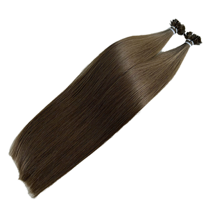 ขายส่งผมต่อแบบ Pre-Bonded Remy ของรัสเซีย สีบลอนด์ไอซ์ บาลายาจ แบบปลายแบนเต็มเส้น ย้อมสีธรรมชาติ ผมแท้คุณภาพสูง - Product Image 4