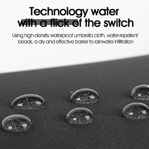 Paraguas de fibra de vidrio grande apilado de 8 fracturas 120cm a prueba de viento impermeable/protector solar apertura semiautomática estilo americano adulto - Product Image 6